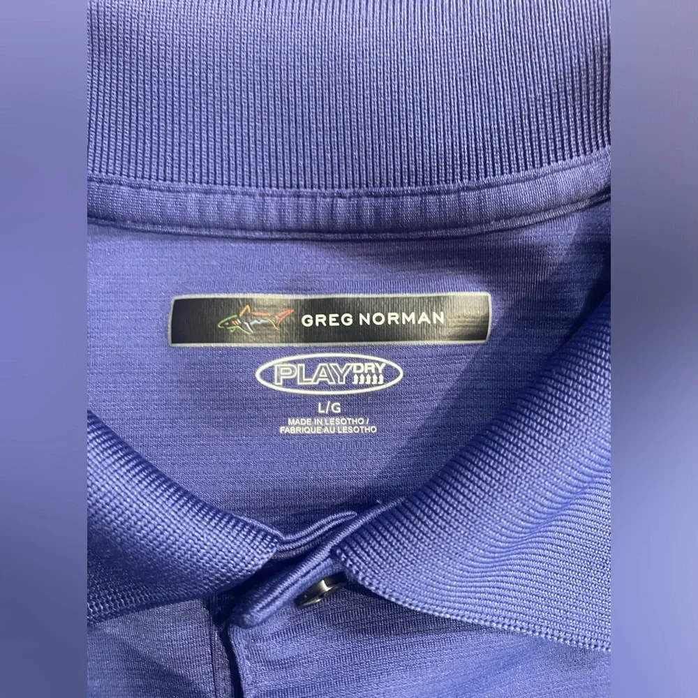 Greg Norman Play Dry Golf Polo *Good Cond* Size L - Picture 4 of 8